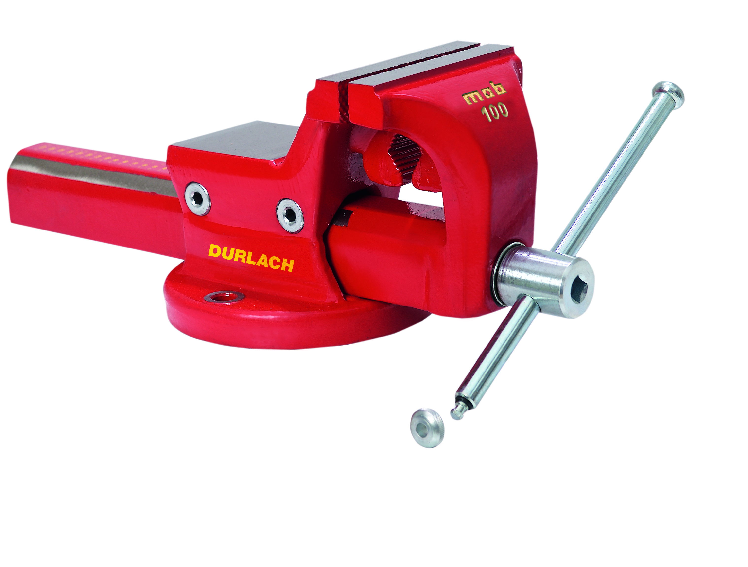 Magnat Plus skruvstycke med MDS-system (120–160 mm) Durlach