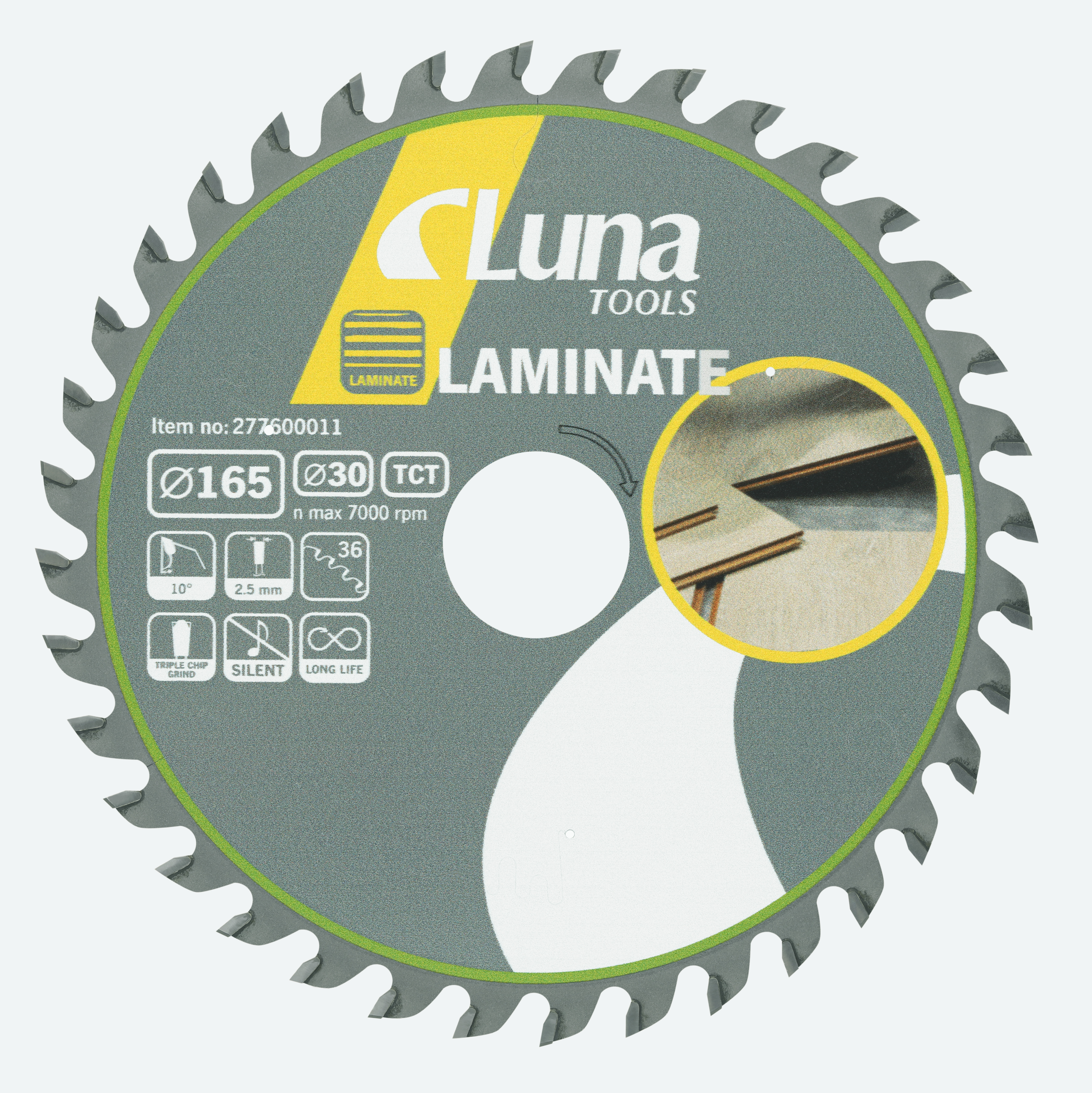 Cirkelsågklinga Luna Laminat