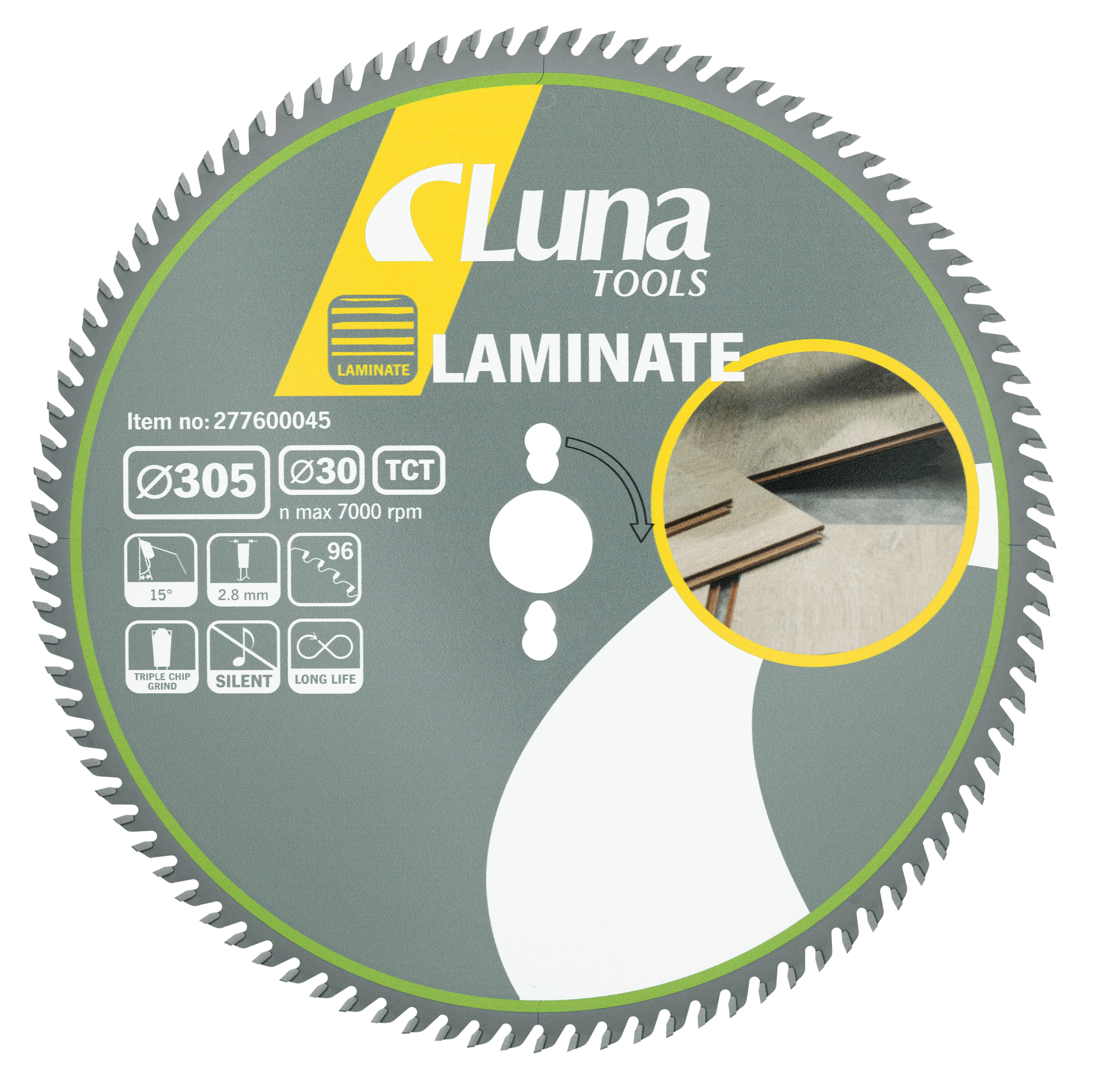 Cirkelsågklinga Luna Laminat