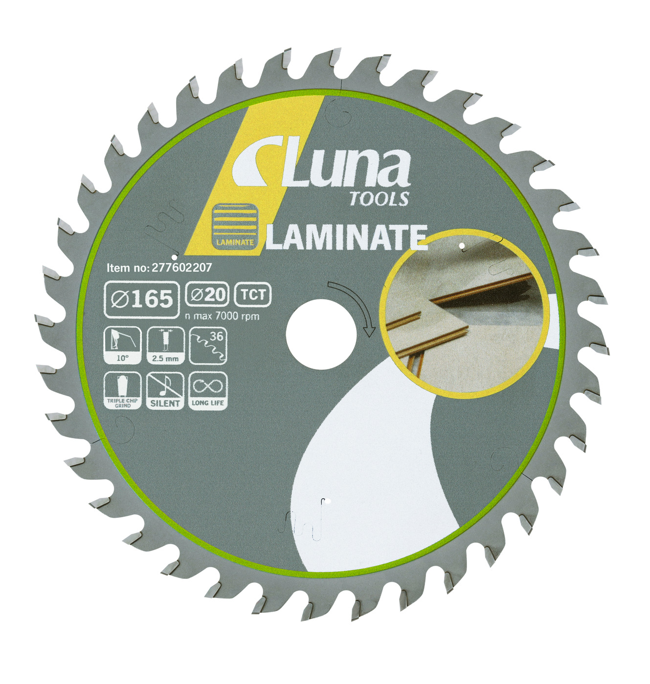 Cirkelsågklinga Luna Laminat