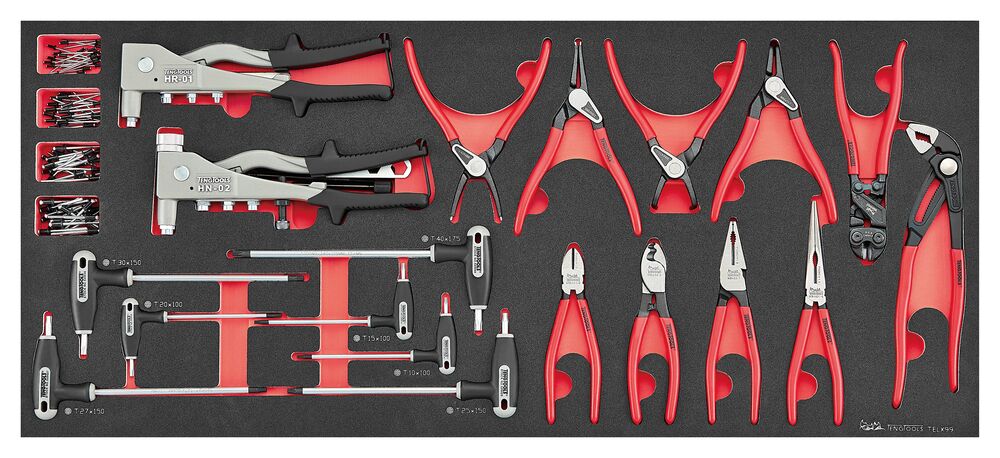 Verktygssats TELX99 Teng Tools 99 delar
