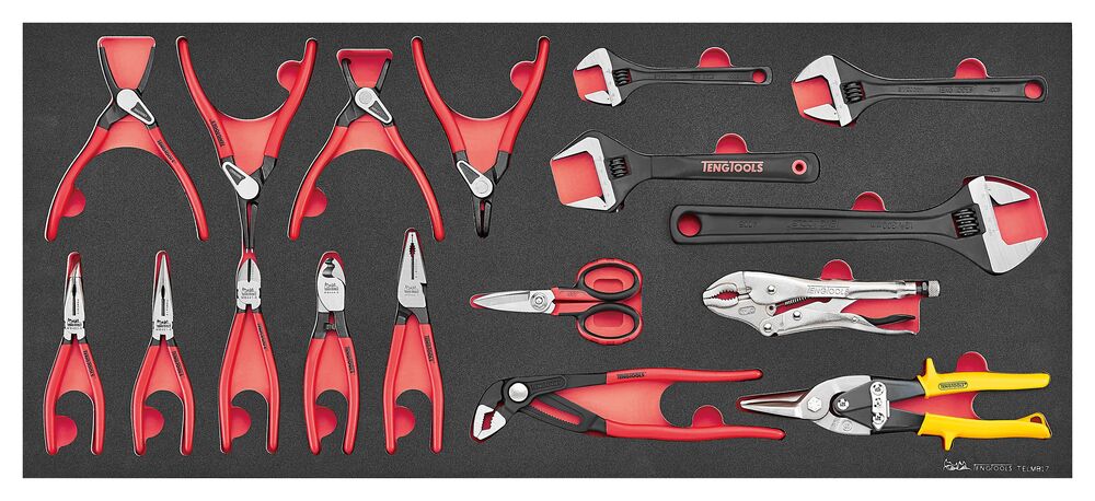 Tångsats TELMB17 Teng Tools 17 delar