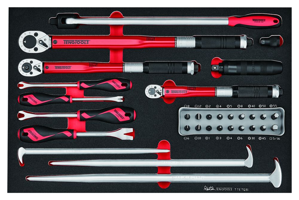 Verktygssats TTETQ31 Teng Tools 31 delar