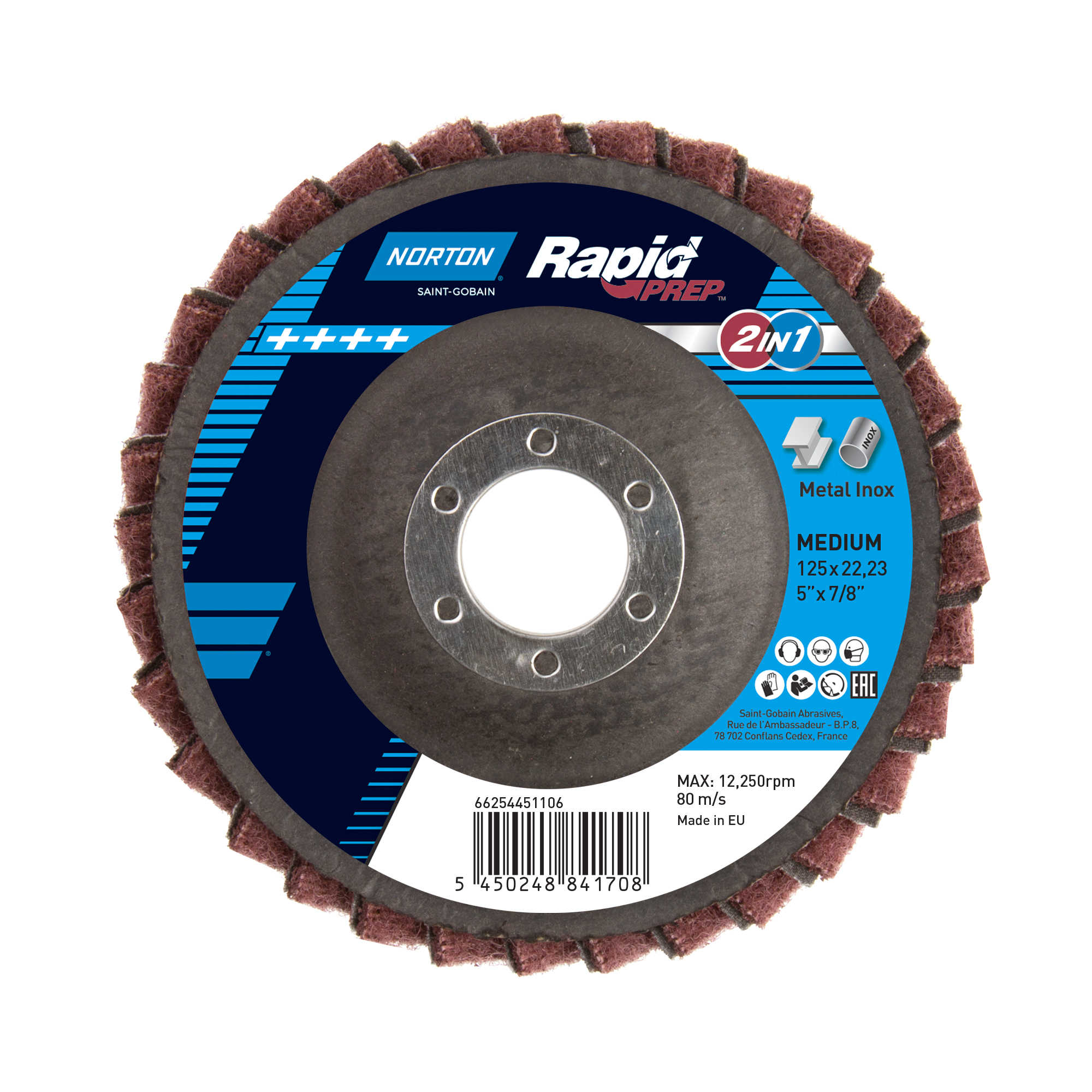 Lamellrondell Norton Rapid Prep 2in1