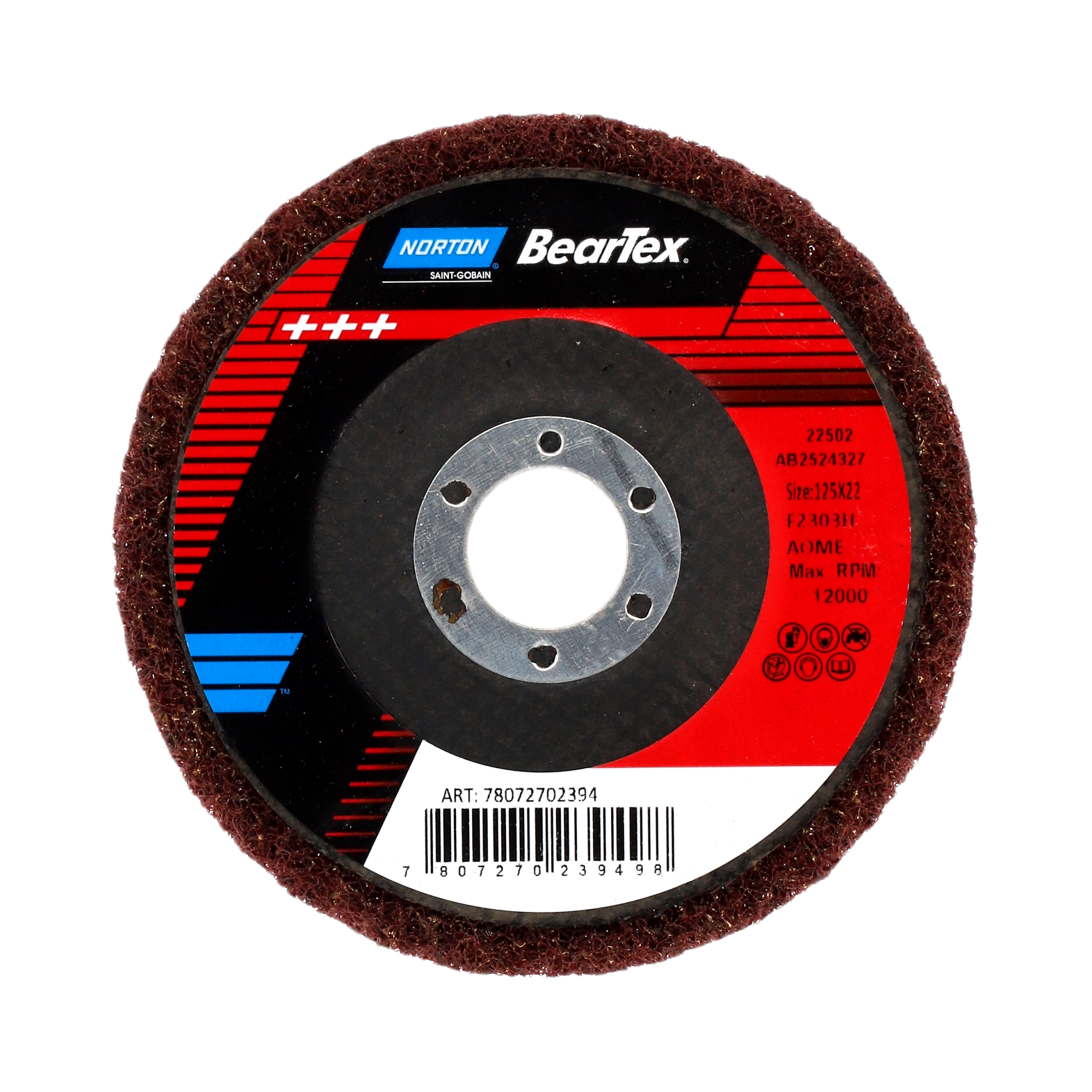 Ytbehandlingsskiva Norton Bear-Tex High Strength – bild 3