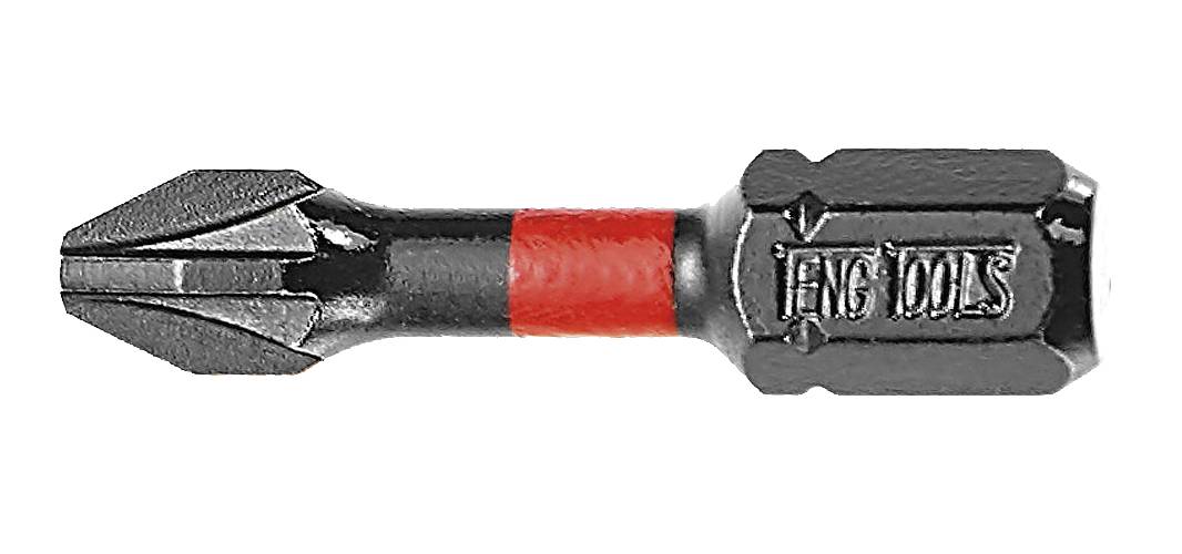 Torsionbits 30 mm för Pozidriv kryss-spår Teng Tools