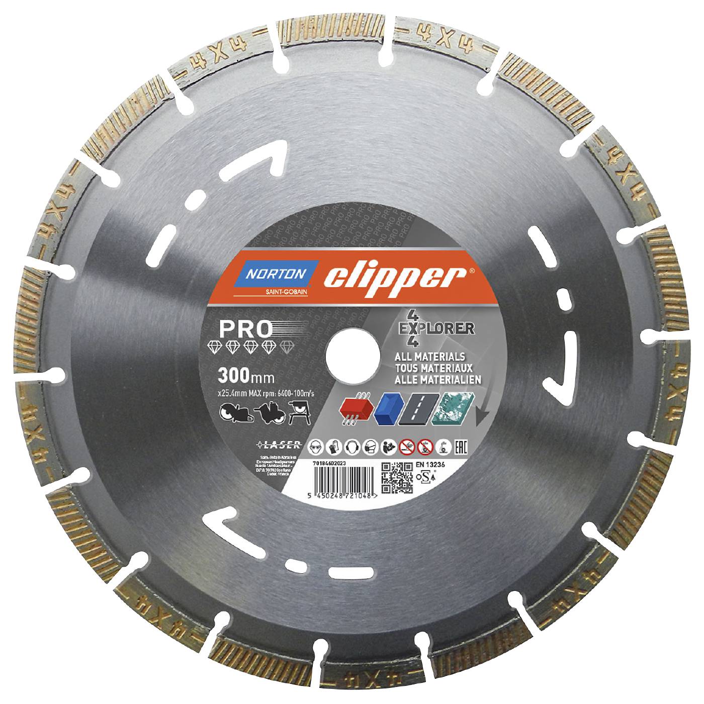 Diamantkapklinga Norton Pro 4×4 Explorer