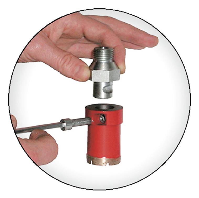 Adapter till hålsåg – bild 2