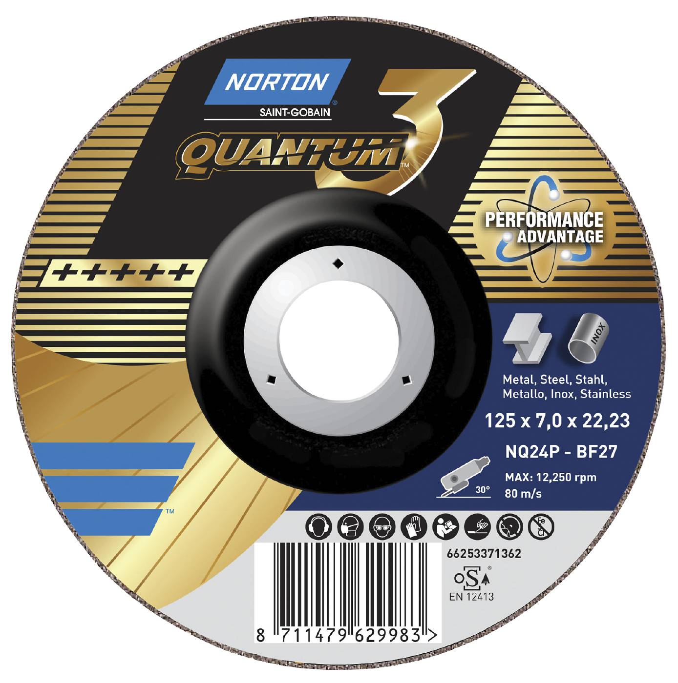 Kapskiva Norton Quantum 3 – bild 1