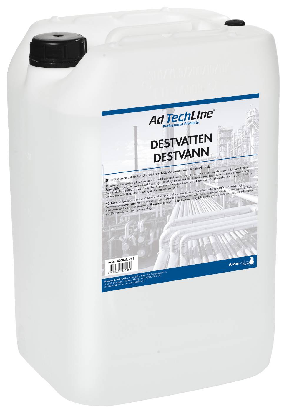 Destvatten Adtechline