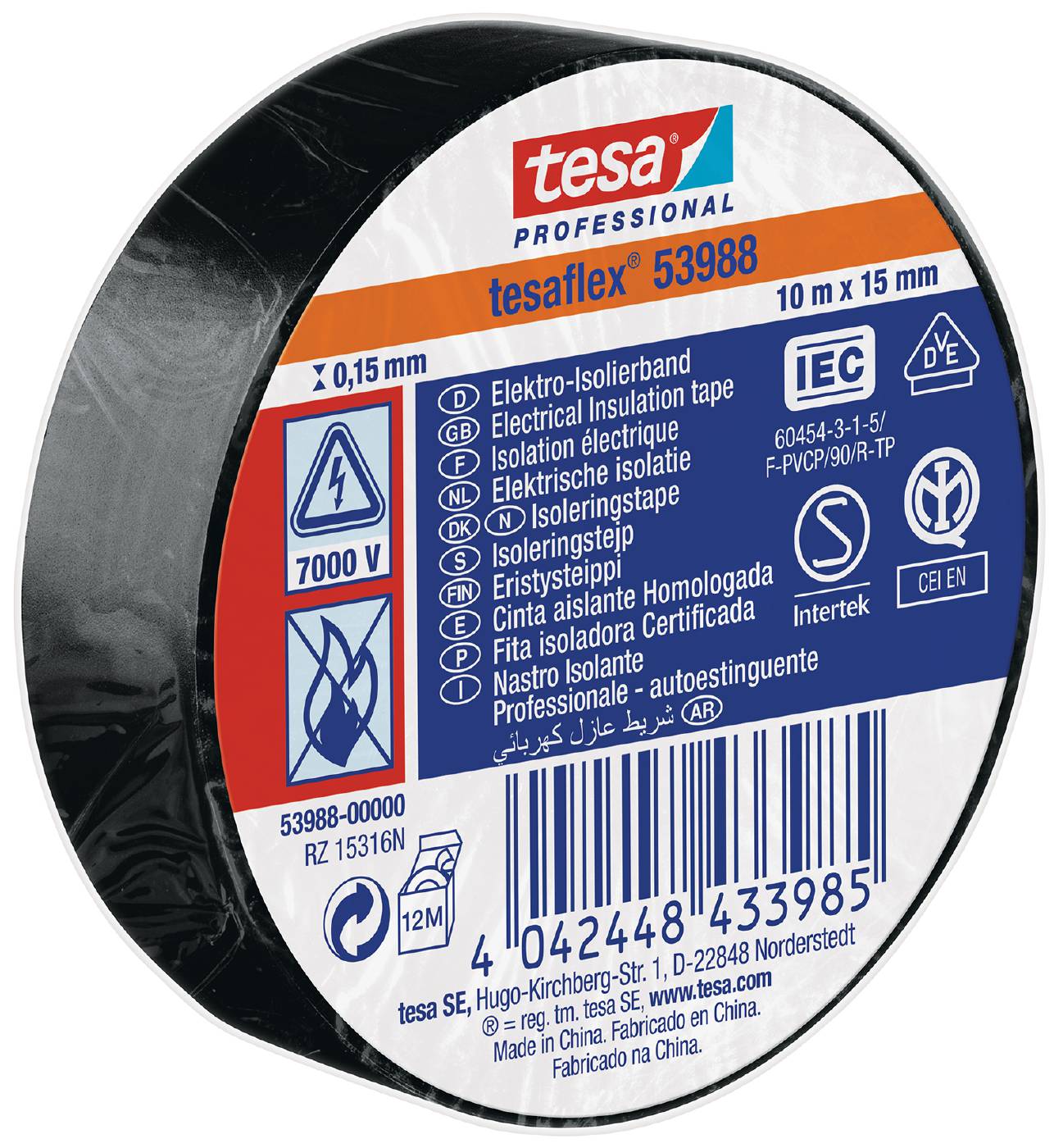 Eltejp Tesa flex 53988