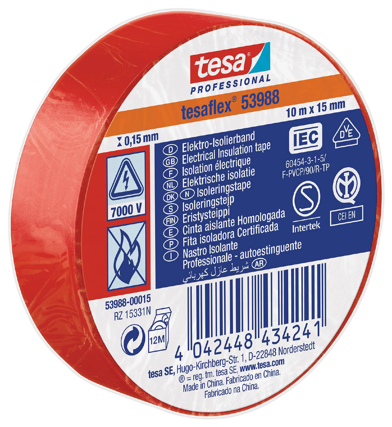 Eltejp Tesa flex 53988