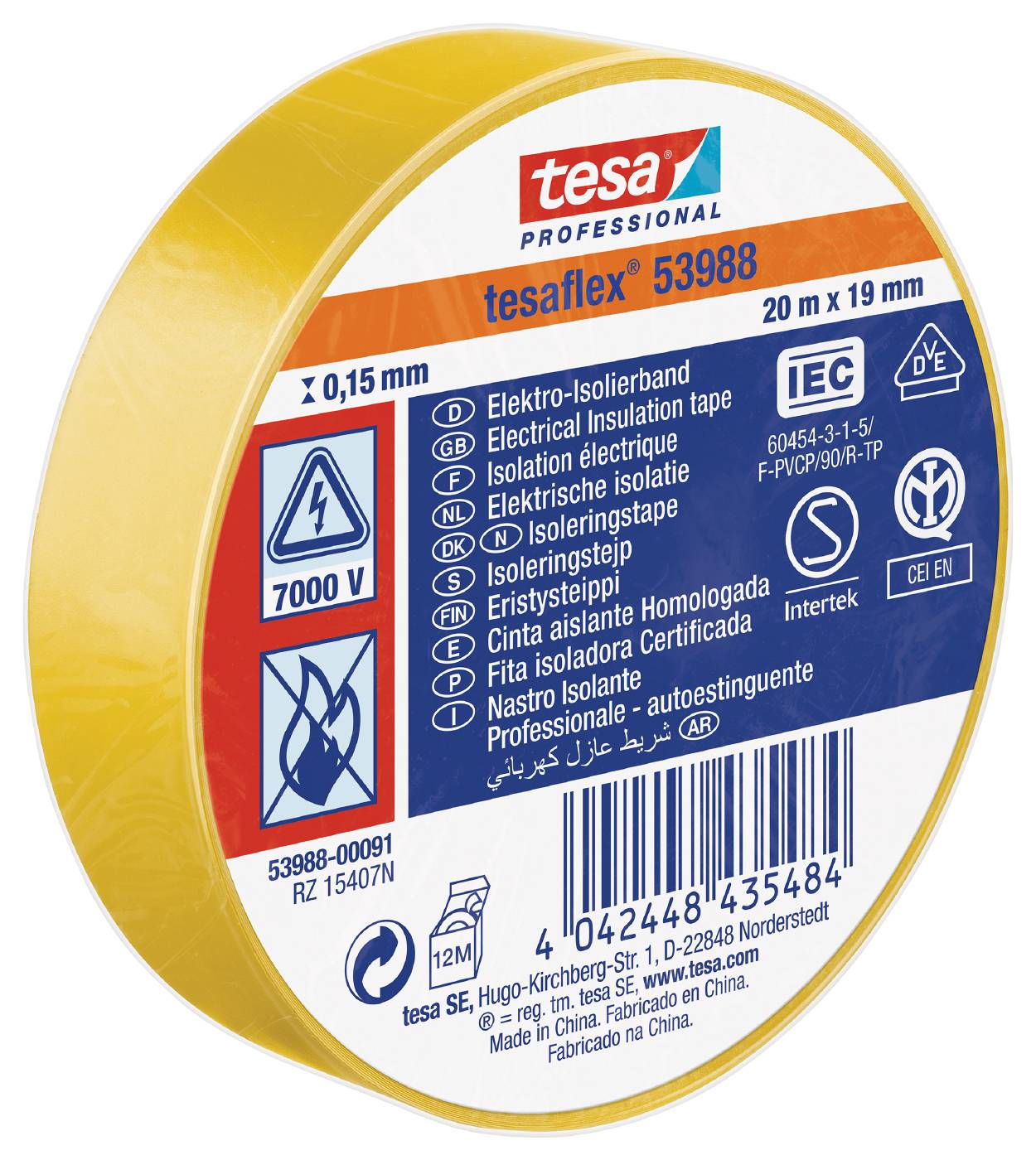 Eltejp Tesa flex 53988