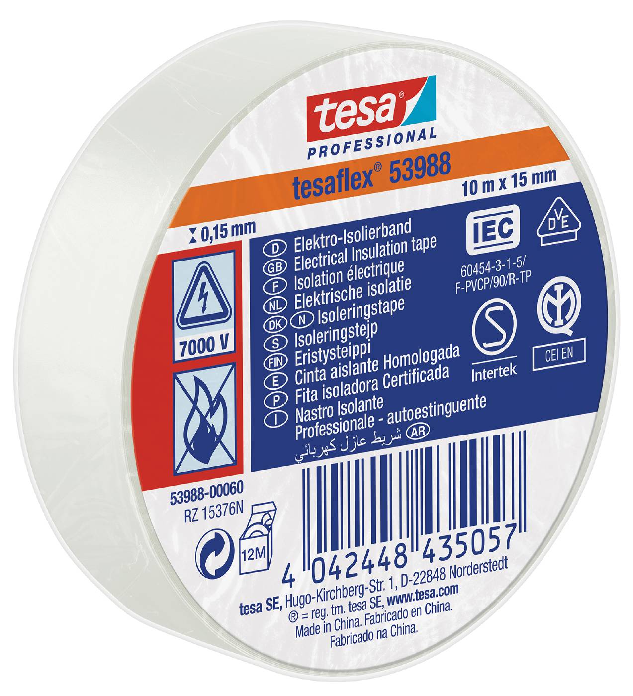 Eltejp Tesa flex 53988