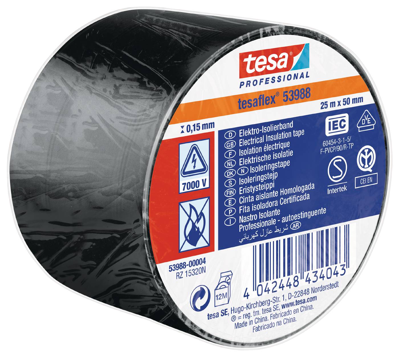 Eltejp Tesa flex 53988