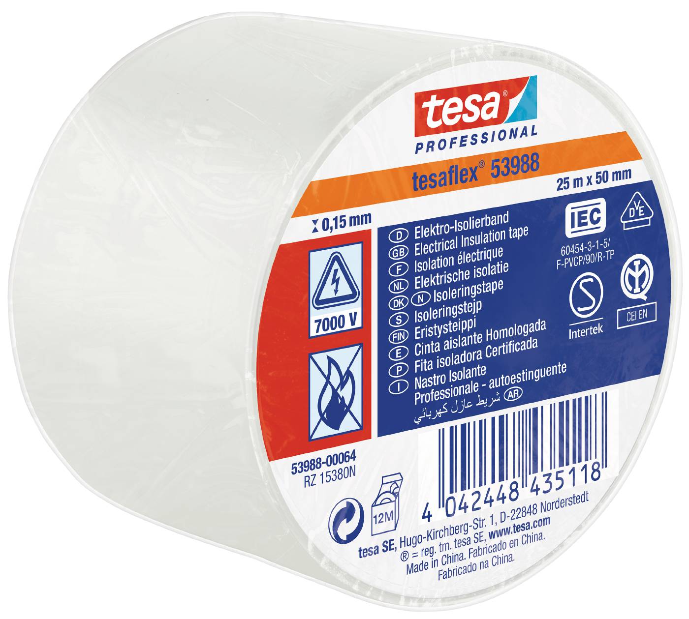 Eltejp Tesa flex 53988