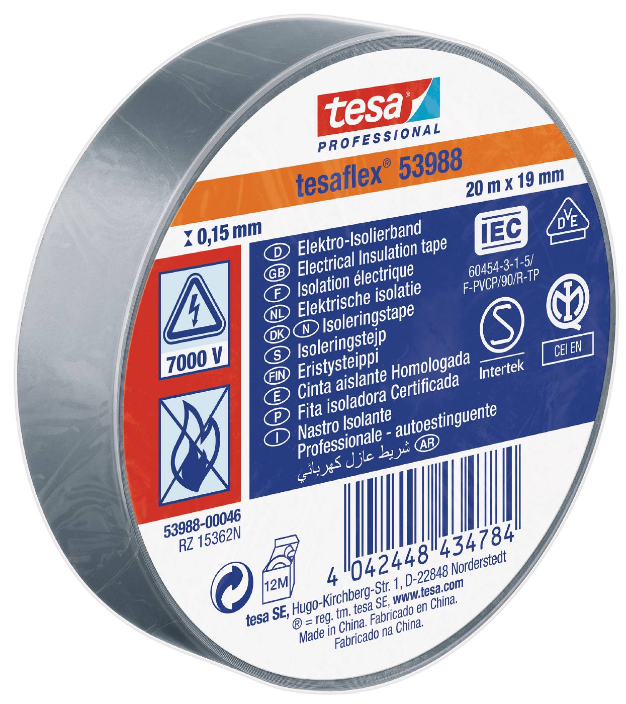 Eltejp Tesa flex 53988