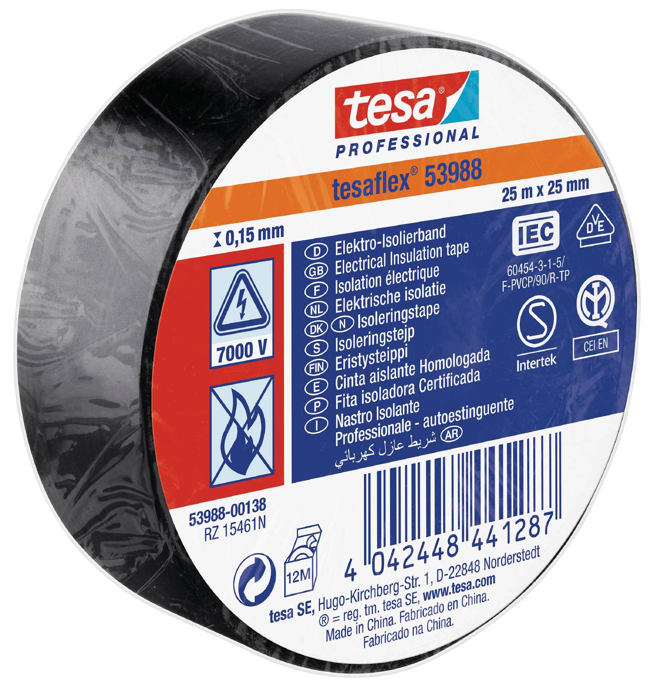Eltejp Tesa flex 53988