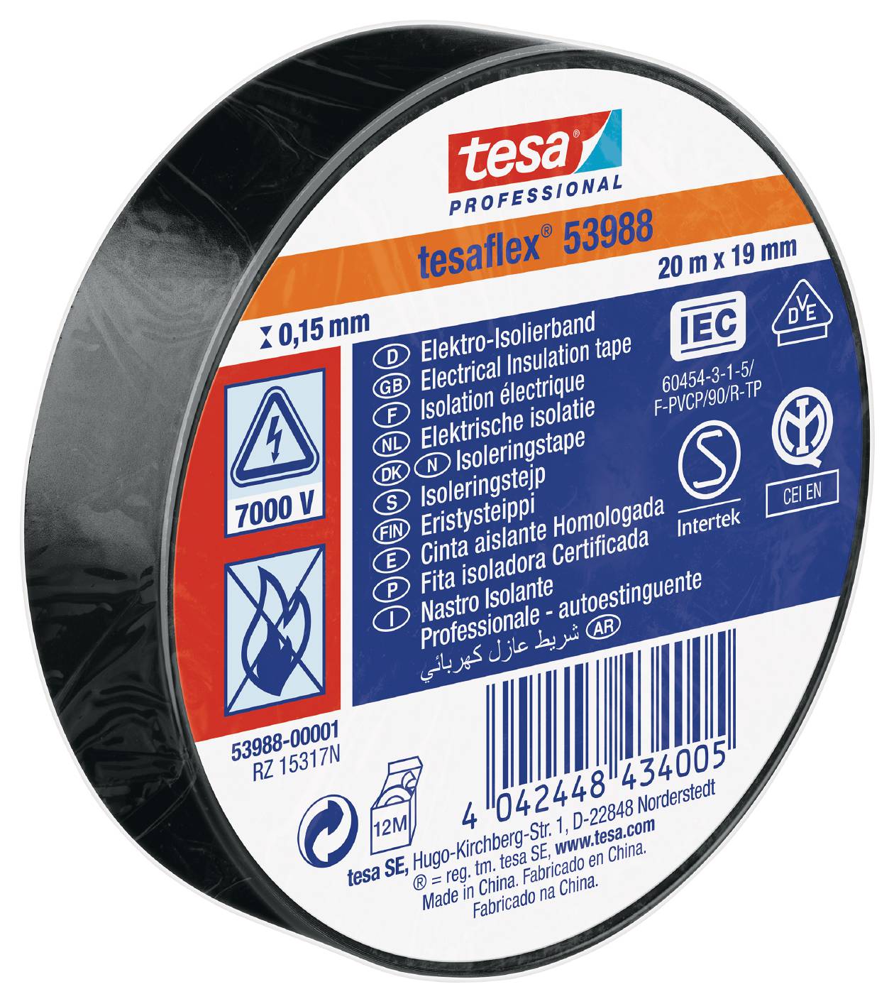 Eltejp Tesa flex 53988