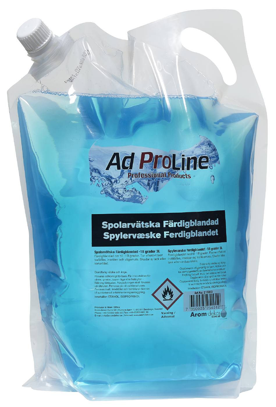Spolarvätska färdigblandad