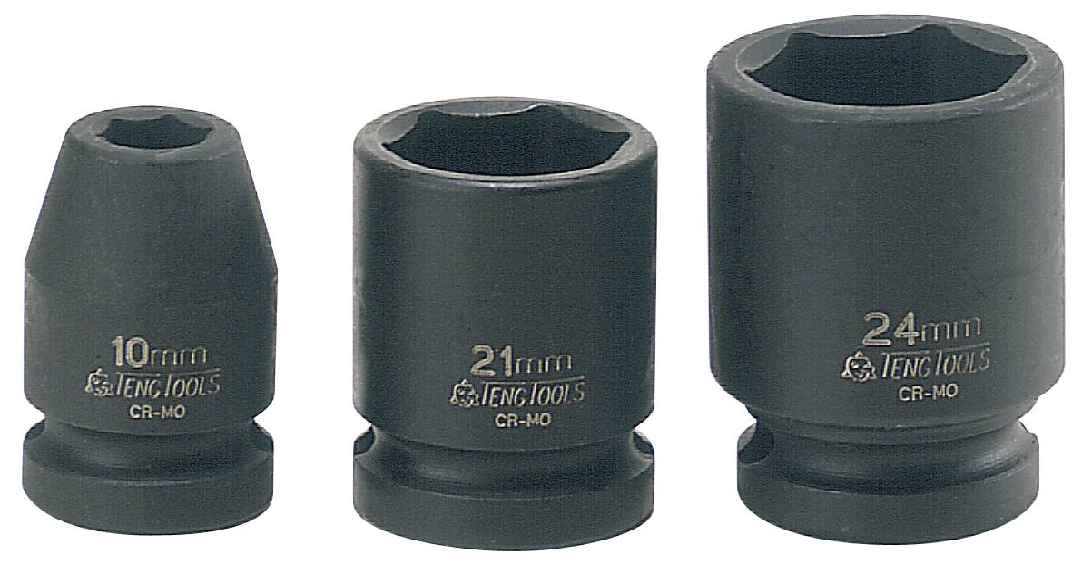 Krafthylsa. Med 1/2" fyrkantsfäste Teng Tools
