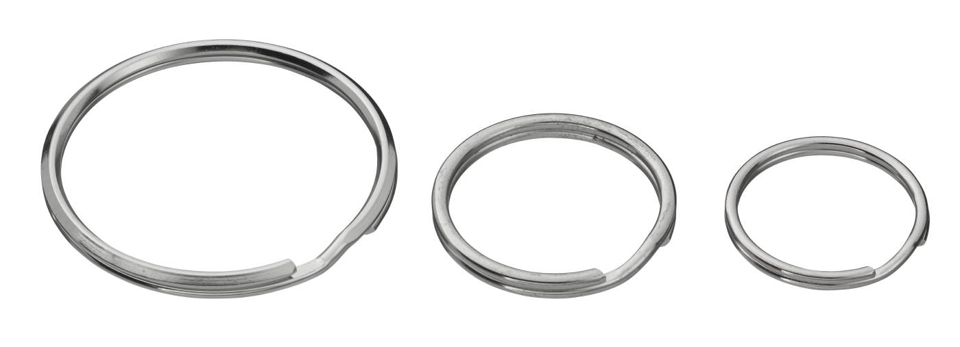 Nyckelring nickel MILLERS