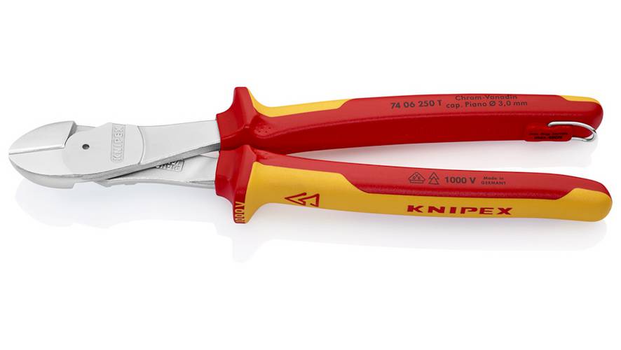 Sidavbitare 1000-volt. Knipex 74 06 200 T / 74 06 250 T