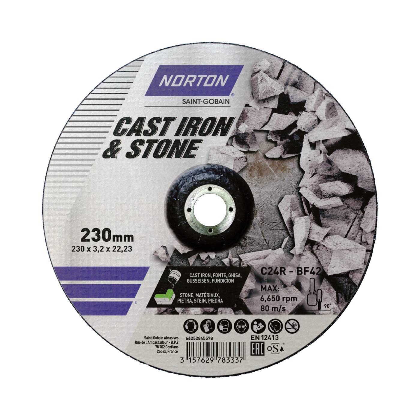 Kapskiva Norton Cast & Stone