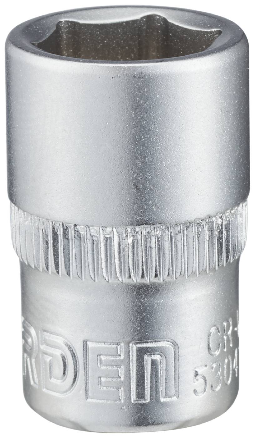 Hylsa. Med 3/8'' fyrkant Harden