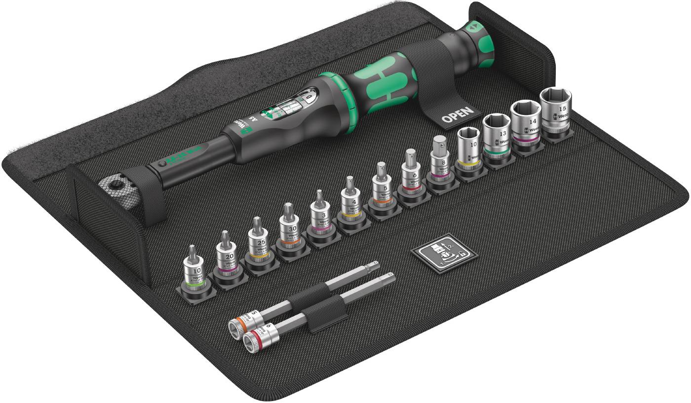 Momentnyckelsats cykel set1 Wera