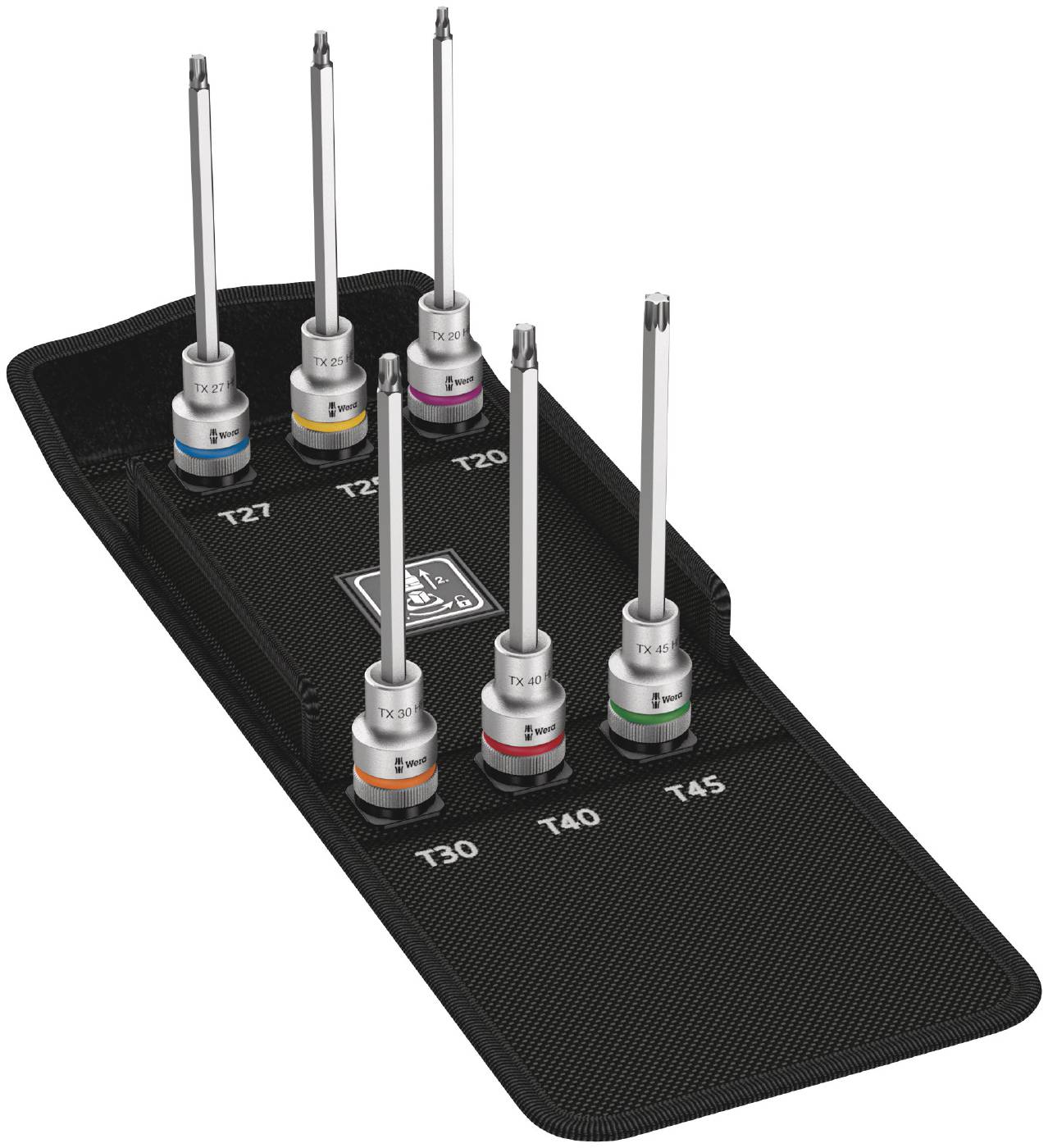 Bitshylssats HF2 Torx Zyklop 20-45 Wera