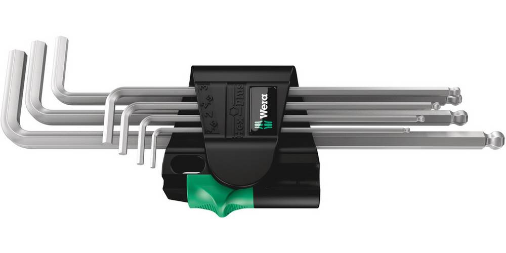 Sexkantnyckelsats 950/7HPM Wera