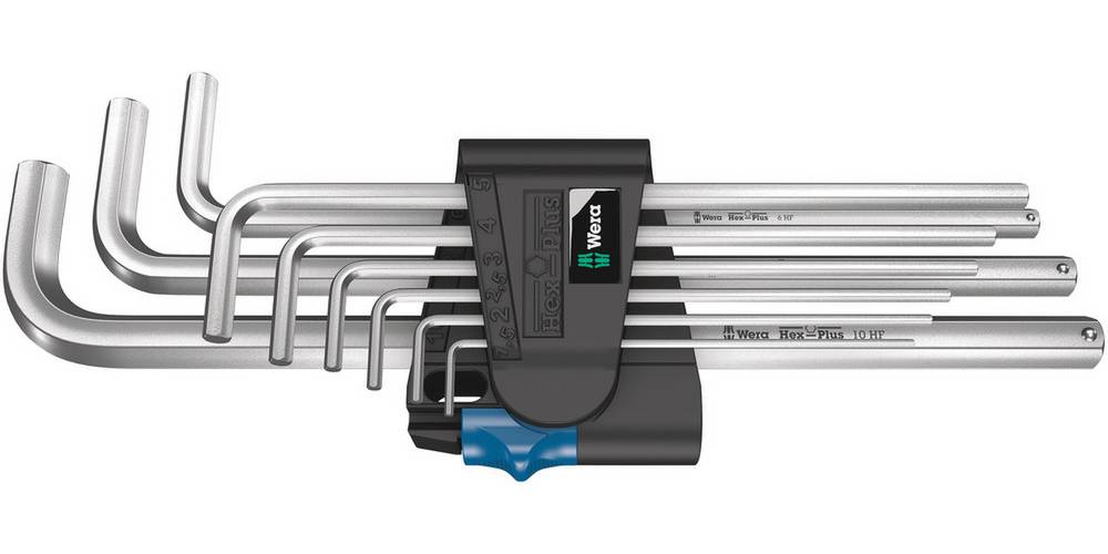 Sexkantnyckelsats 950/9LHPF1 Wera