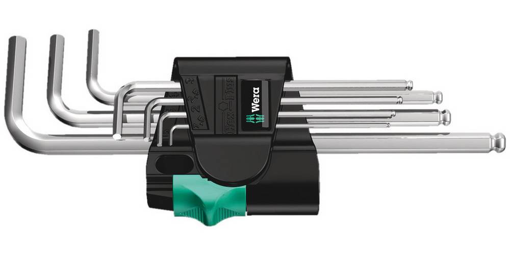 Sexkantnyckelsats 950/7HP1 Wera