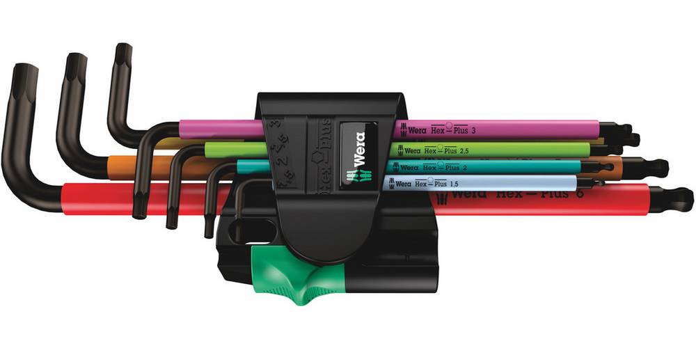 Sexkantnyckelsats 950/7 HP M1 Wera