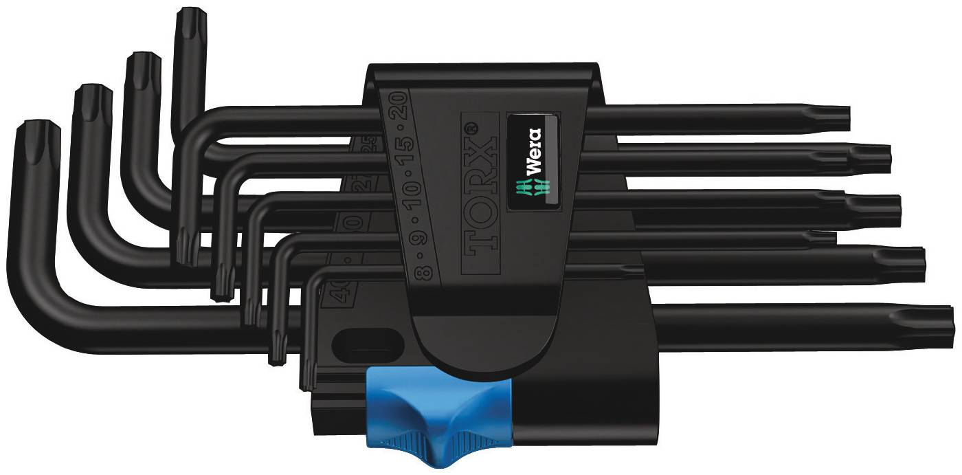 TX-nycklar i sats 967/9 HF1 Black Wera