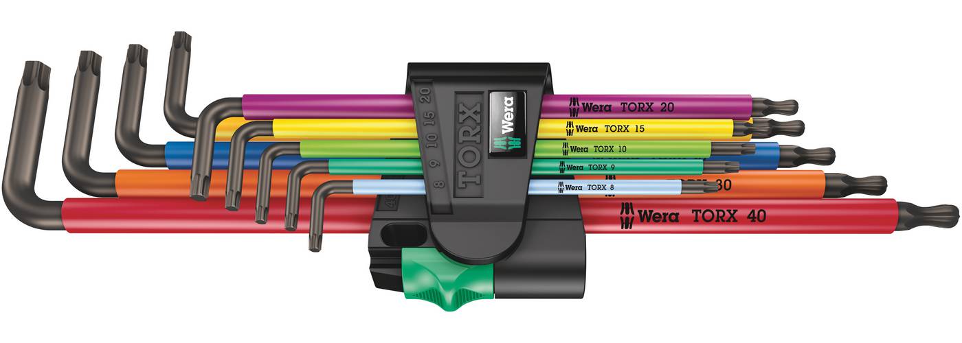 TX-nycklar i sats 967/9 TX XL Wera
