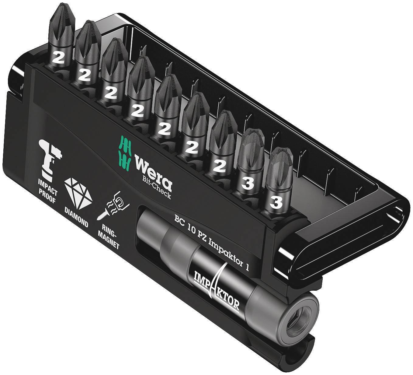 Bitssats Bit-Check 10 PZ Wera Impaktor 1