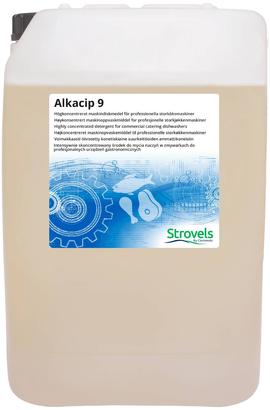 Maskindiskmedel Strovels Alkacip 9