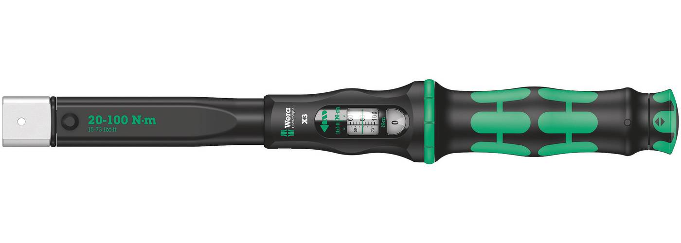 Klickmomentnyckel Wera X1 - X6
