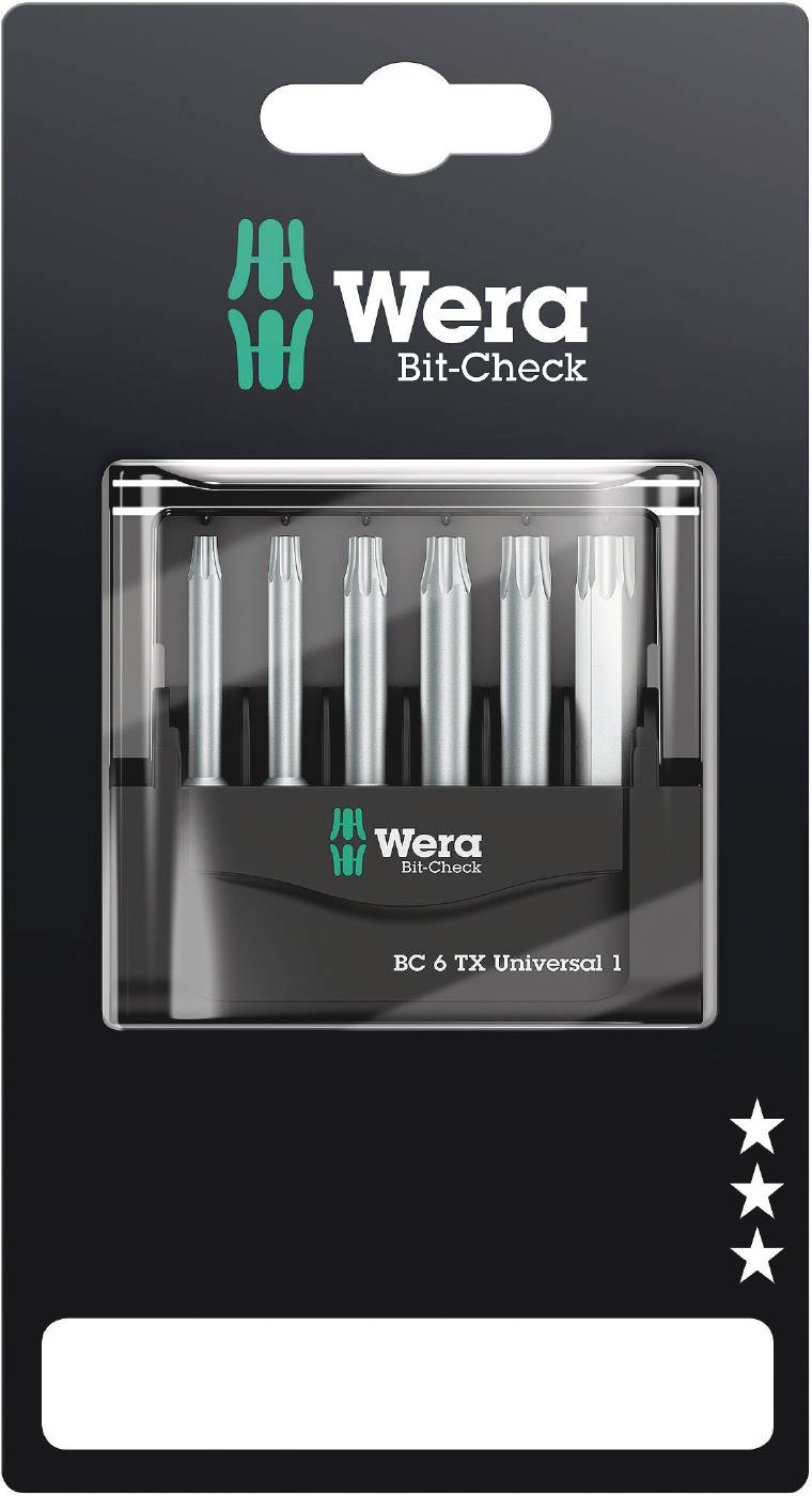 Bitssats Wera Bit-Check 6 TX Uni 1