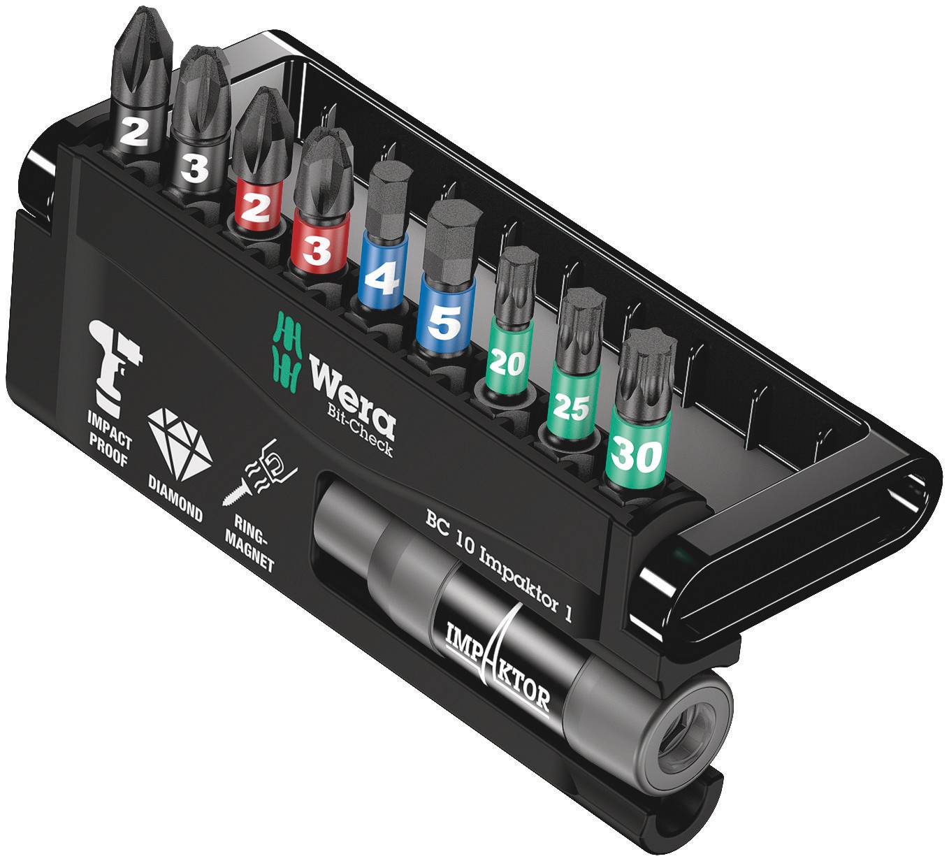 Bitssats Wera Bit-Check 10 Impaktor
