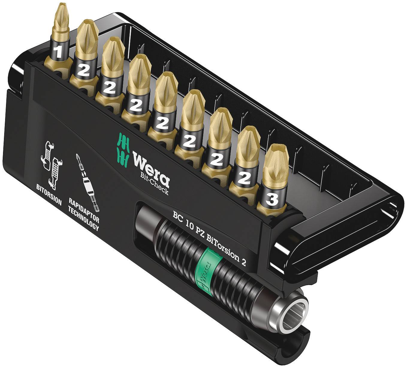 Bitssats Wera Bit-Check 10 PZ