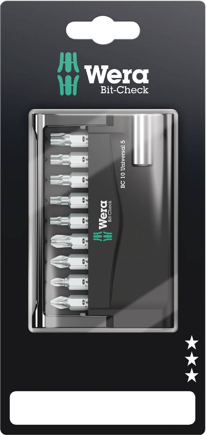 Bitssats Wera Bit-Check 10 Uni 5