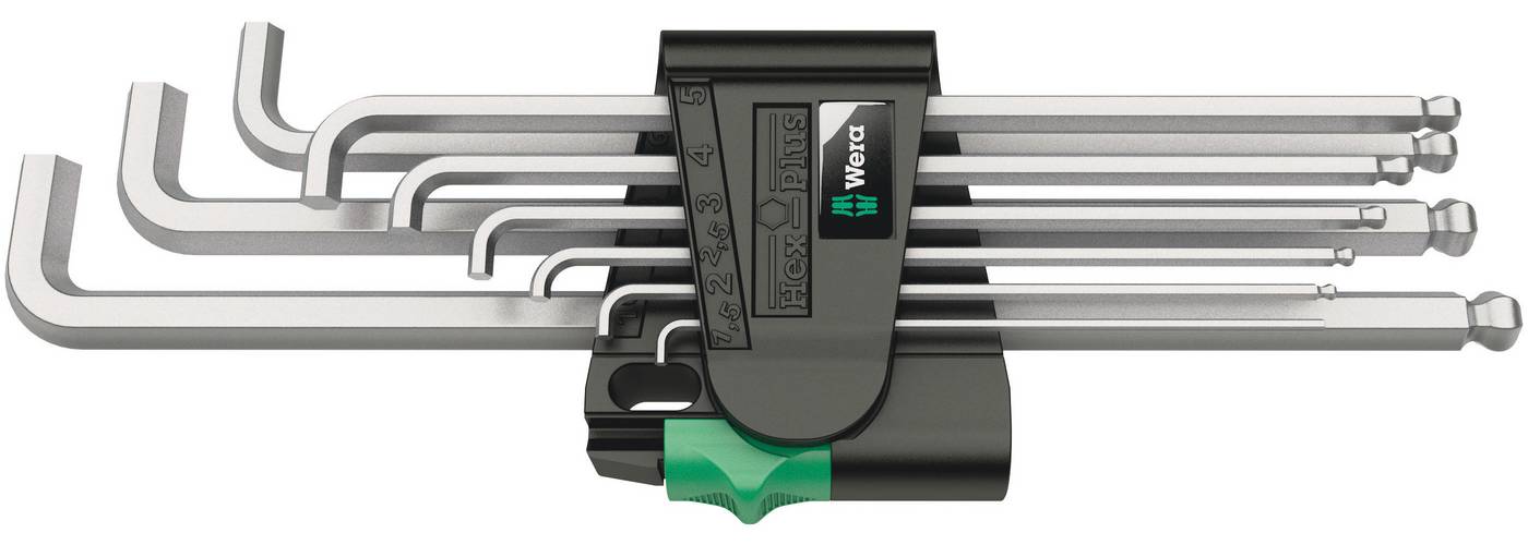 Sexkantnyckelsats Wera 950/9 HP 4