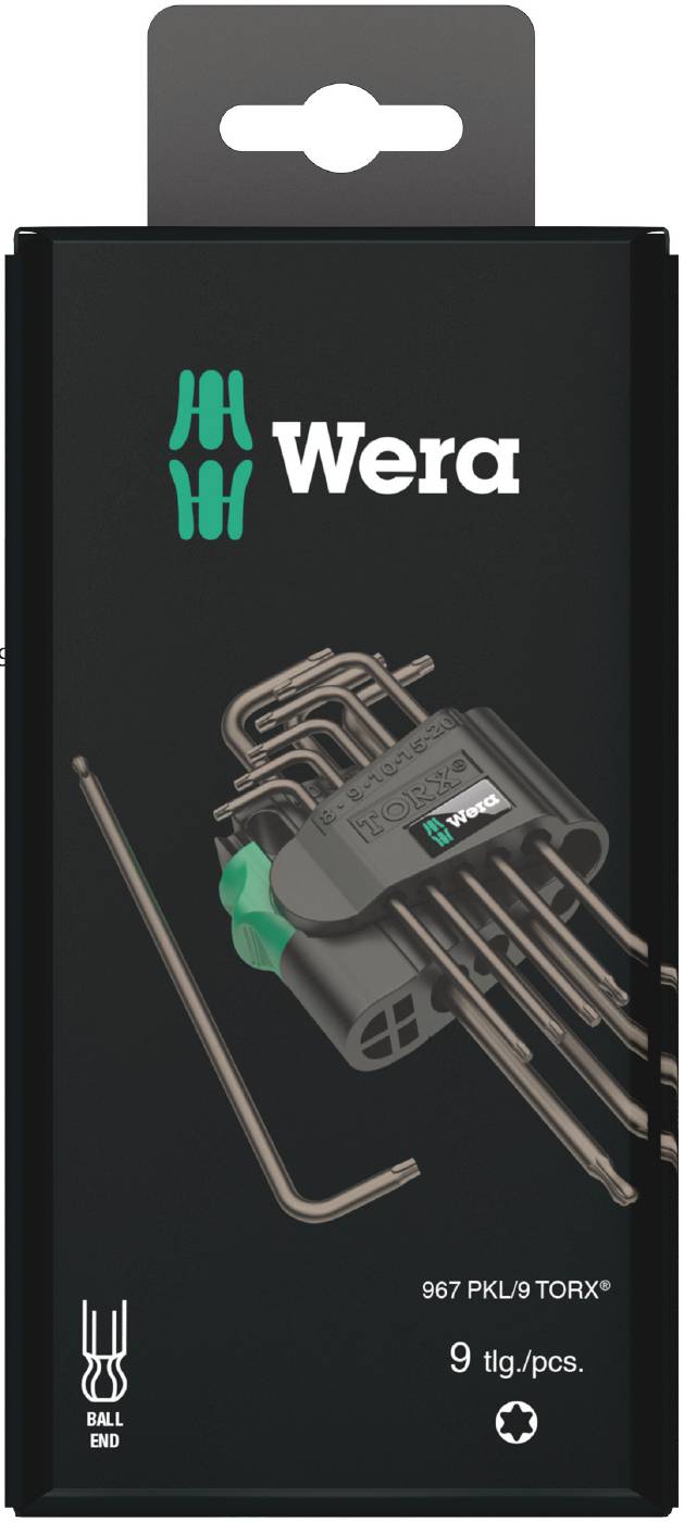 Torxnyckelsats Wera 967/9 TX 1