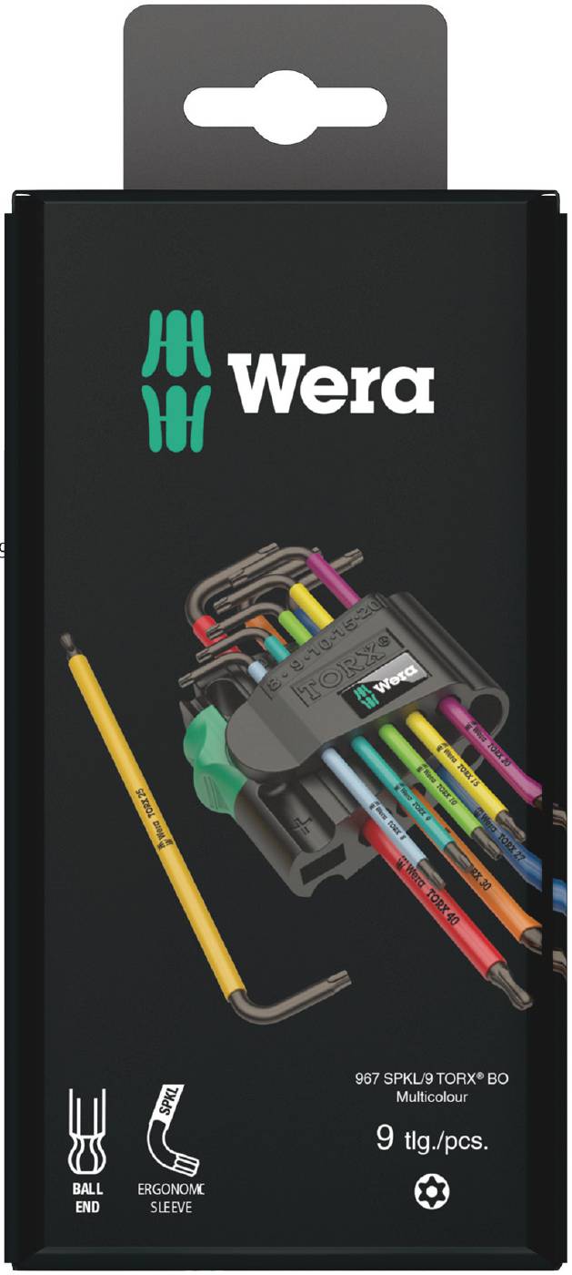 Torxnyckelsats Wera 967/9 TX Multi