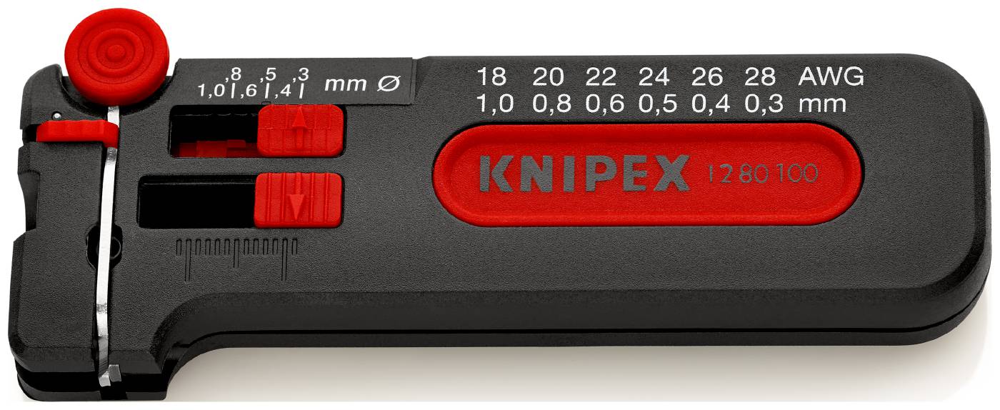 Avisoleringsverktyg (mini), Knipex 12 80 100 SB/12 80 040 SB – bild 1