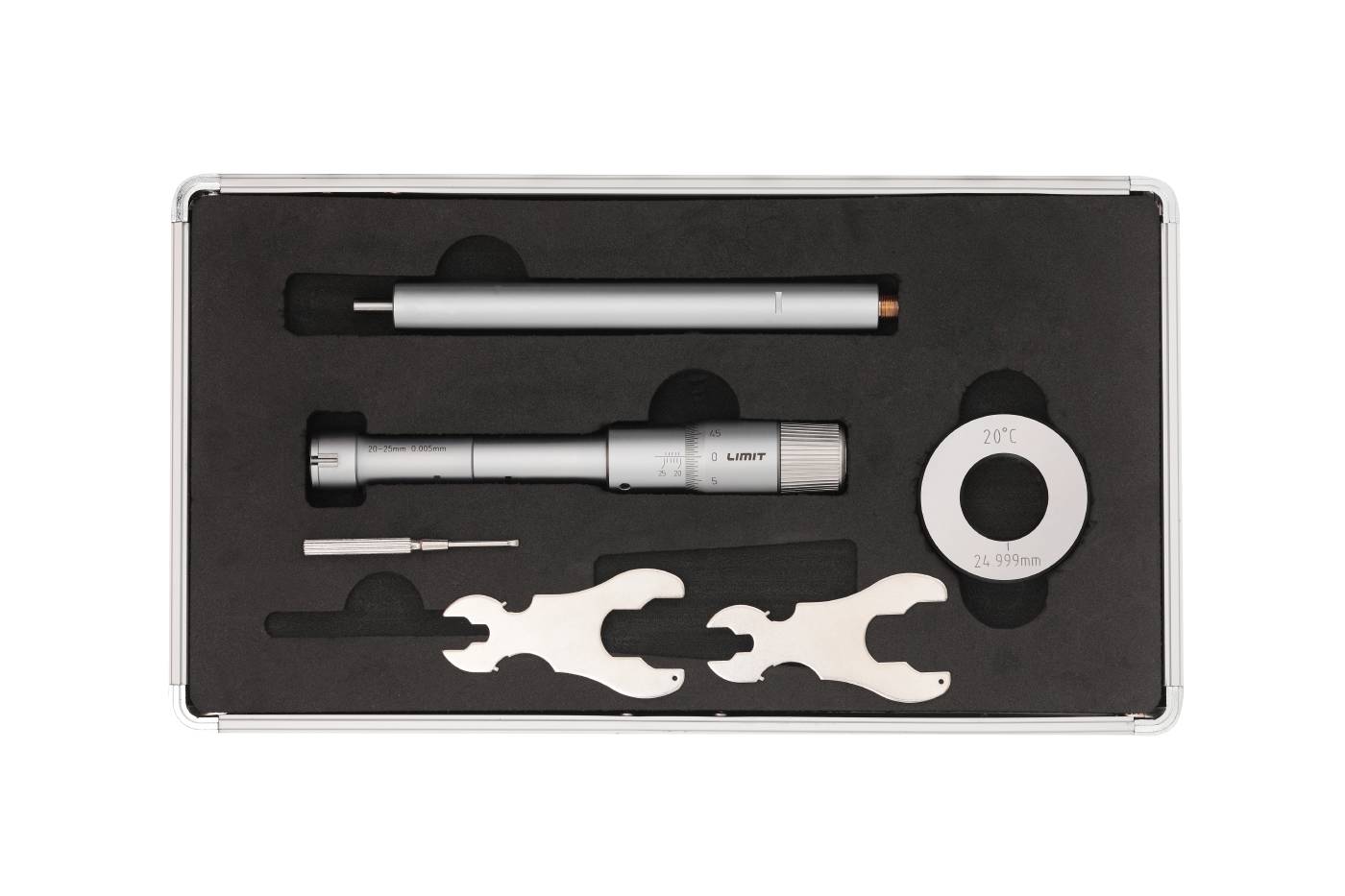 Trepunktsmikrometer Limit MPA 16 / 20 / 25 / 30 / 40 / 50 / 63 / 75 / 88 / 100 / Satser – bild 3