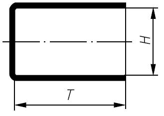 Slipdukshylsa Cylindrisk – bild 3
